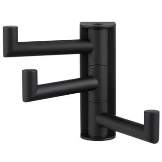 Wall Mounted Stainless Steel Triple Swivel  Towel Hook