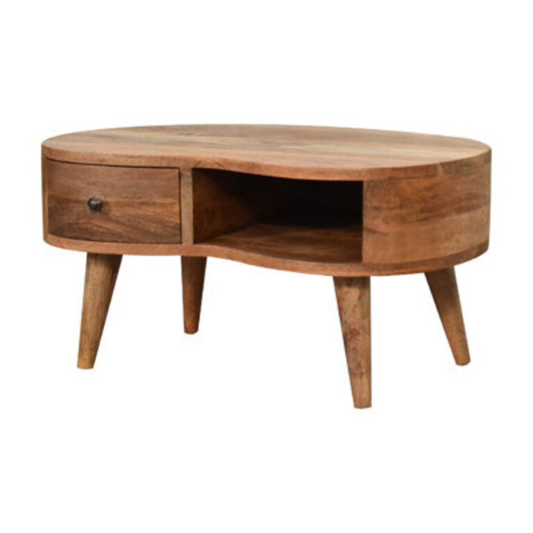 Chestnut Wave Coffee Table