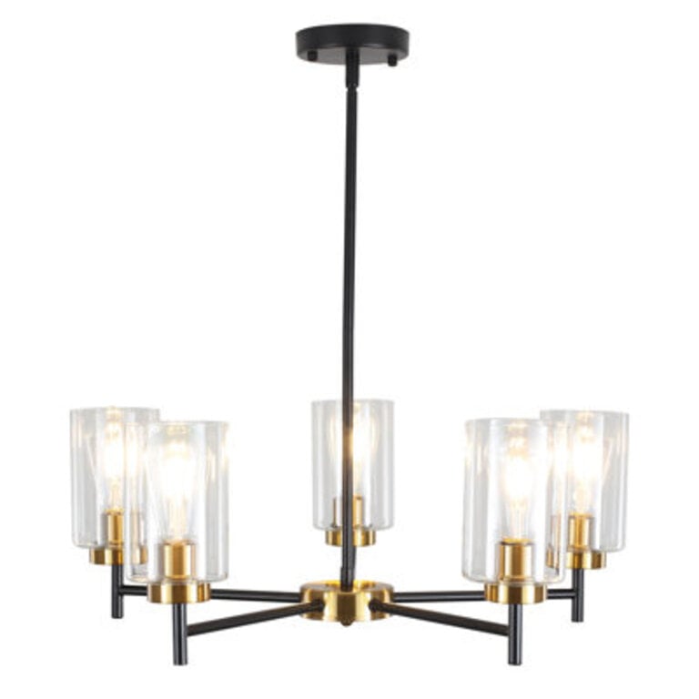 5 - Light Dimmable Kitchen Island Spider Chandelier