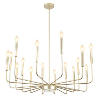 Tamerah 16 - Light Dimmable Classic  Traditional Chandelier