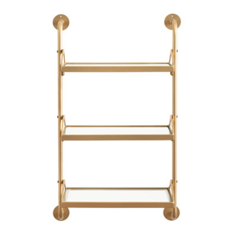 Tiered Storage Wall Shelf