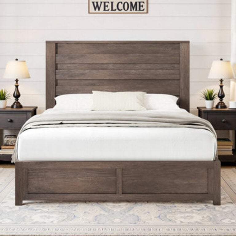 Louby 49 Farmhouse Platform Bed