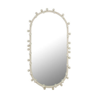 Metal Oval Mirror