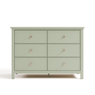 Sasha 6 Drawer Double Dresser