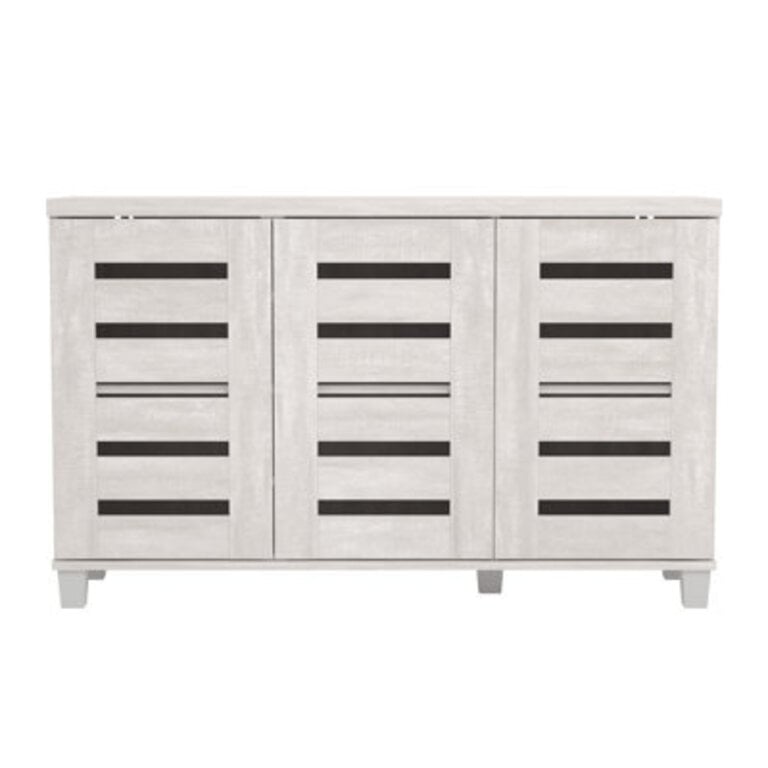 Millan 16 Pair Shoe Storage Cabinet