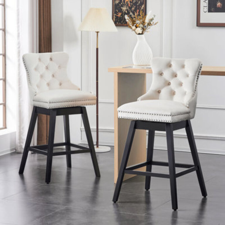 Timm Swivel Counter Stool