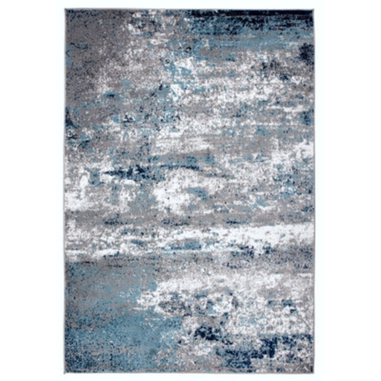 Willington Abstract GrayBlue Rug