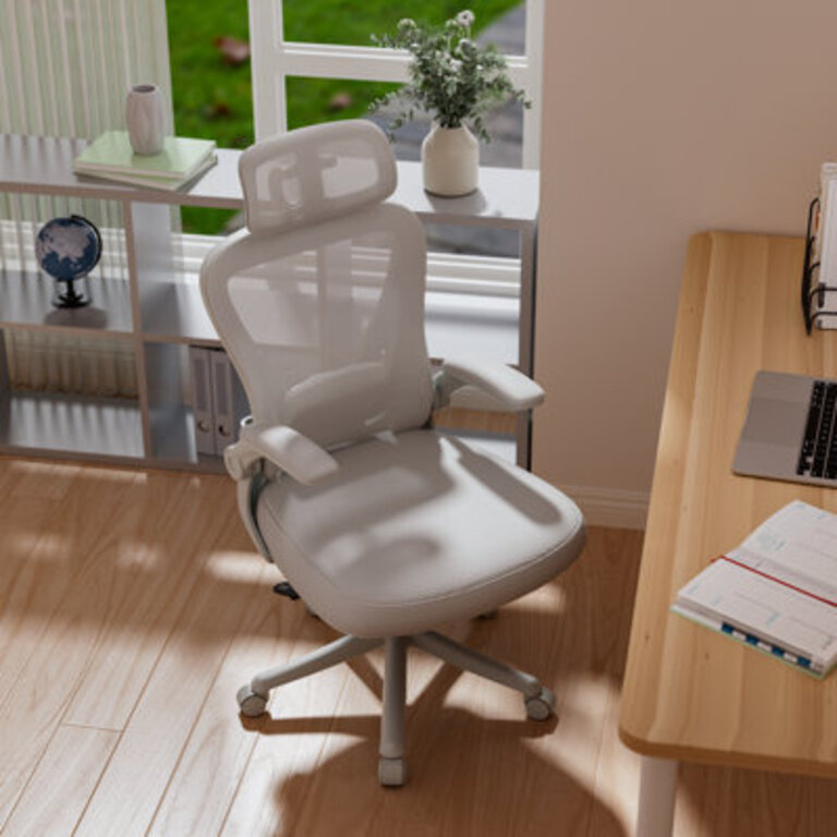 Gelbert Ergonomic Mesh Office Chair Task Chair with Headrest Home Office Desk Chair