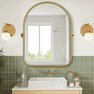 Norita Metal Arch Mirror