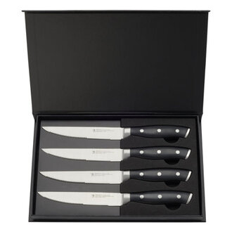 HENCKELS Forged Accent Set of 4 Steak Knife Set German Engineered Informed by 100 Years of Mastery