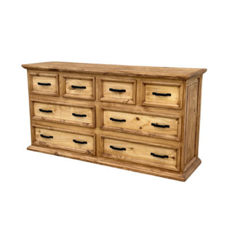 Devlin Solid Wood 645 W 8 - Drawer Dresser