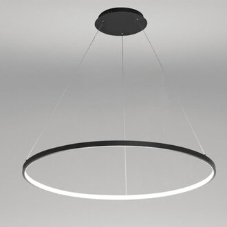 Stockham 1-Light Circle Chandelier Round Kitchen Island Pendant Remote Dimmable
