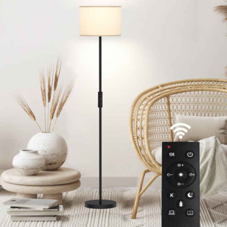 Hongyu 615 Traditional Floor Lamp with Remote Control and Bulb Included