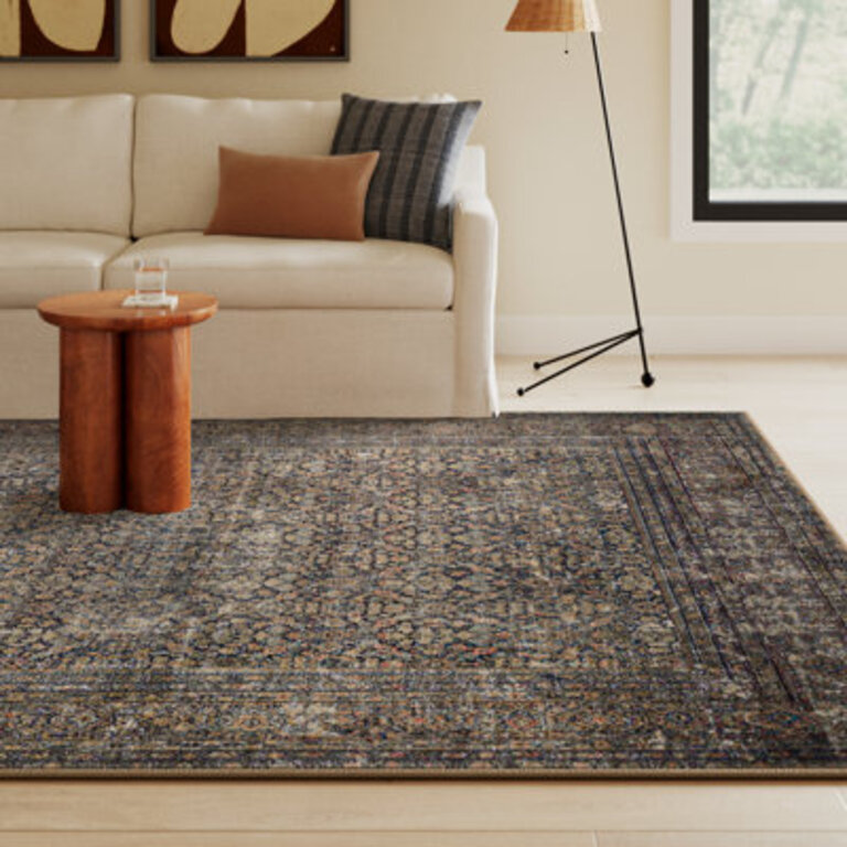 Amber Lewis X Loloi Morgan Denim  Multi Area Rug