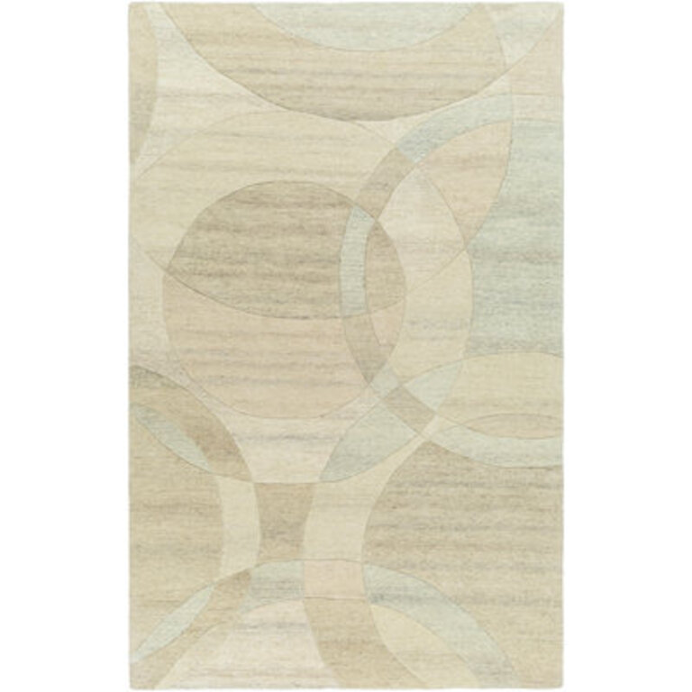 Castielle Hand Tufted Wool Abstract Rug