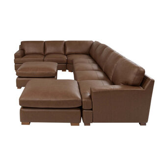 Aness Modular Corner Sectional with Ottoman