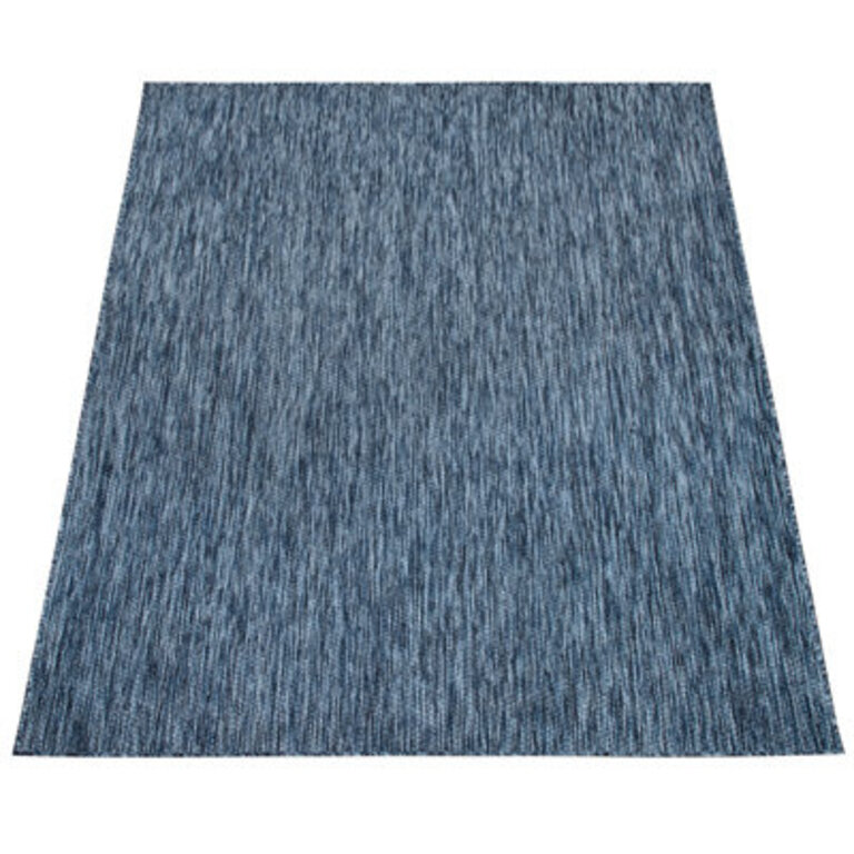 Iyana Flatweave Indoor  Outdoor Rug Blue
