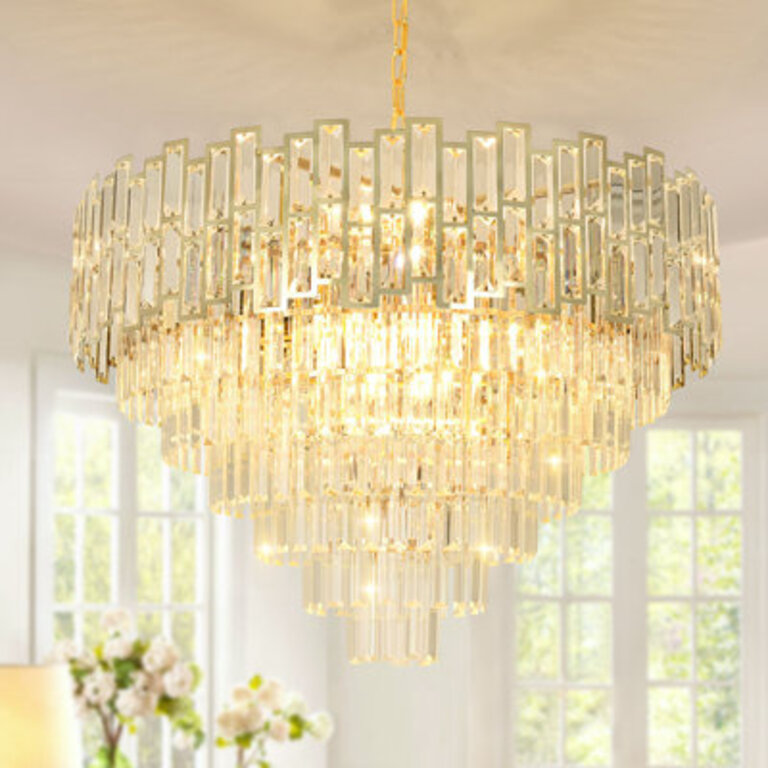 Michoel Dimmable Tiered Chandelier