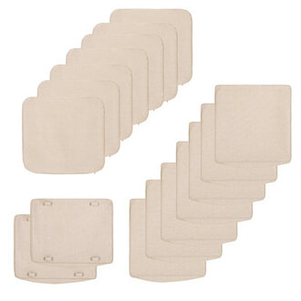 Capresha 16 - Piece Cushion Cover