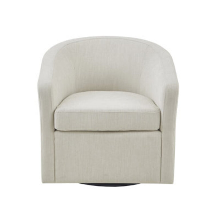 Martha Stewart Amber Modern Velvet Swivel Chair