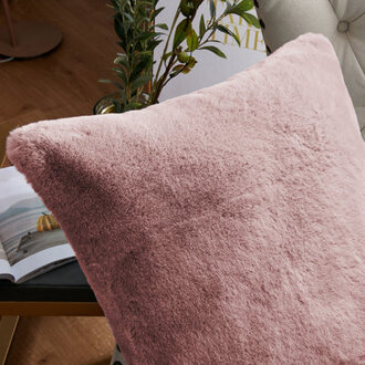 Heavy Faux Fur Throw Pillow Cover