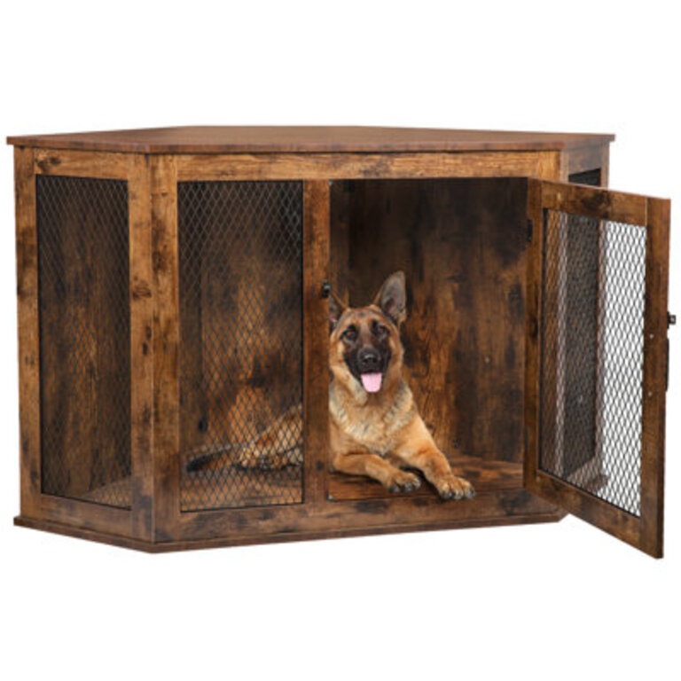 Bromborough Corner Dog Crate