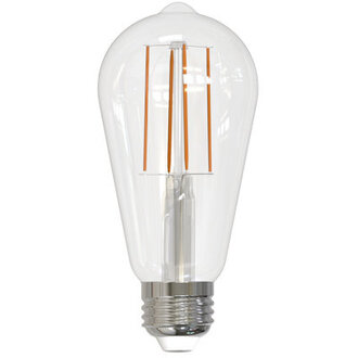 45 Watt 40 Watt Equivalent ST18 LED Dimmable Light Bulb Warm White 2700K E26Medium Standard Base