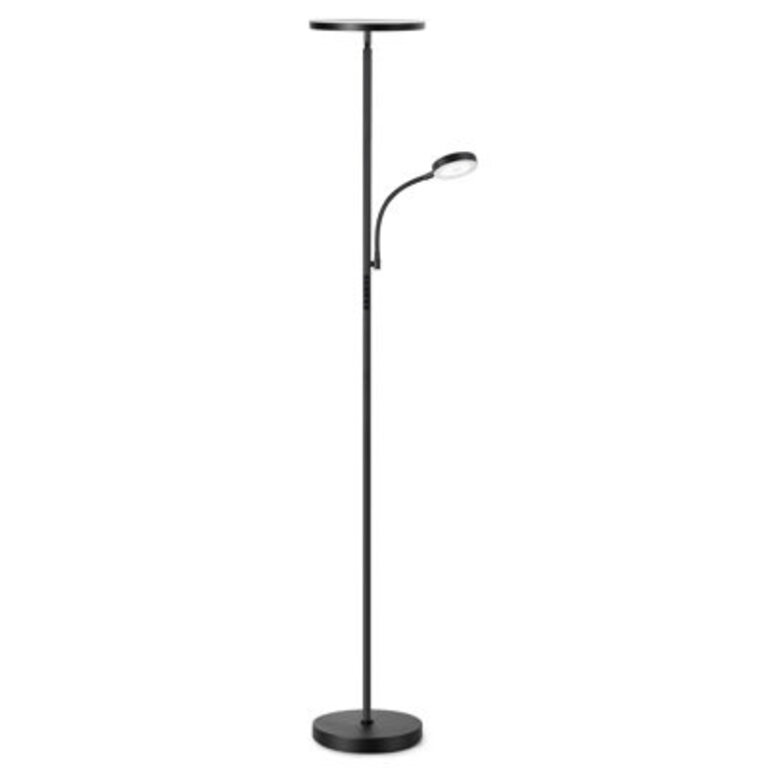 Jernell 70 LED Dimmable Torchiere  Reading Floor Lamp with Remote Control