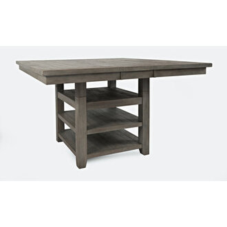 Kenia Extendable Pine Solid Wood Dining Table