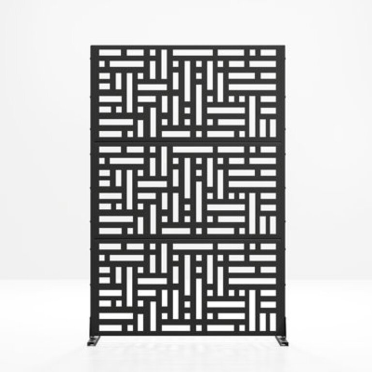72H47W16D Outdoor Metal Privacy Screen