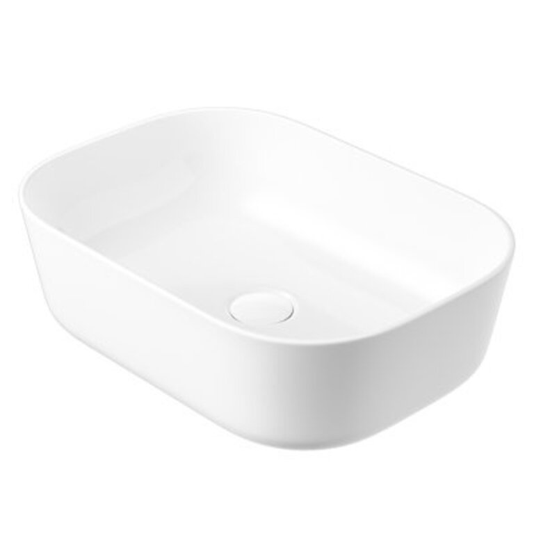 Salerno 18 L x 13 W Vitreous China Rectangular Vessel Bathroom Sink