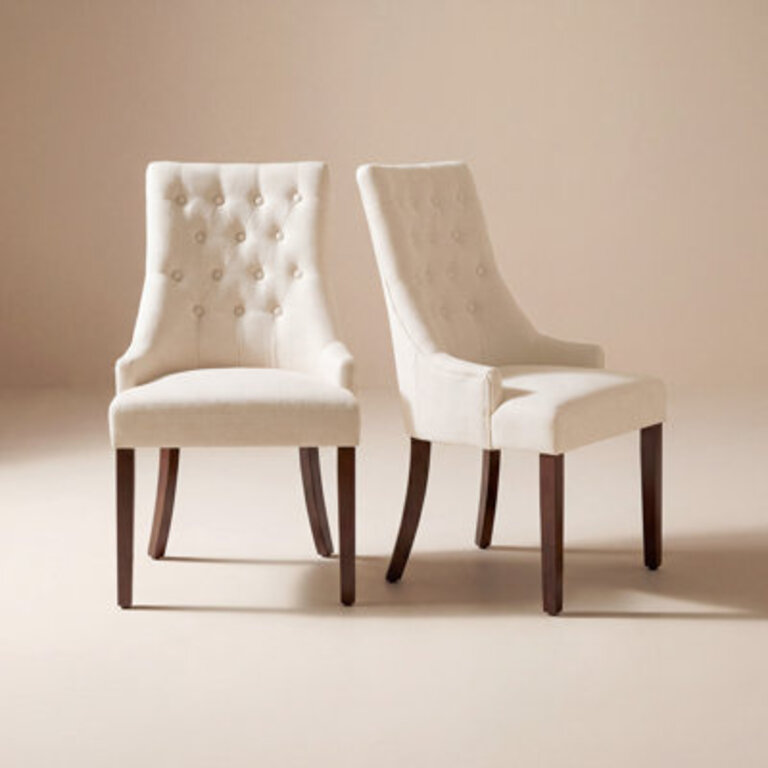 Set of 2 Aalbert Upholstered Dining Chairs