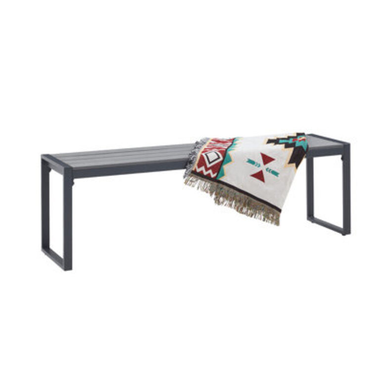 Allanah Metal Outdoor Bench
