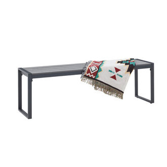 Allanah Metal Outdoor Bench