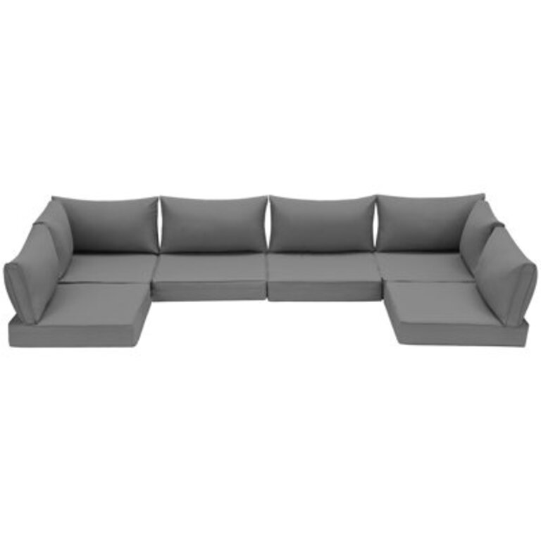 4 Outdoor Replacement Cushion Set SeatBack Cushion for Patio Furniture