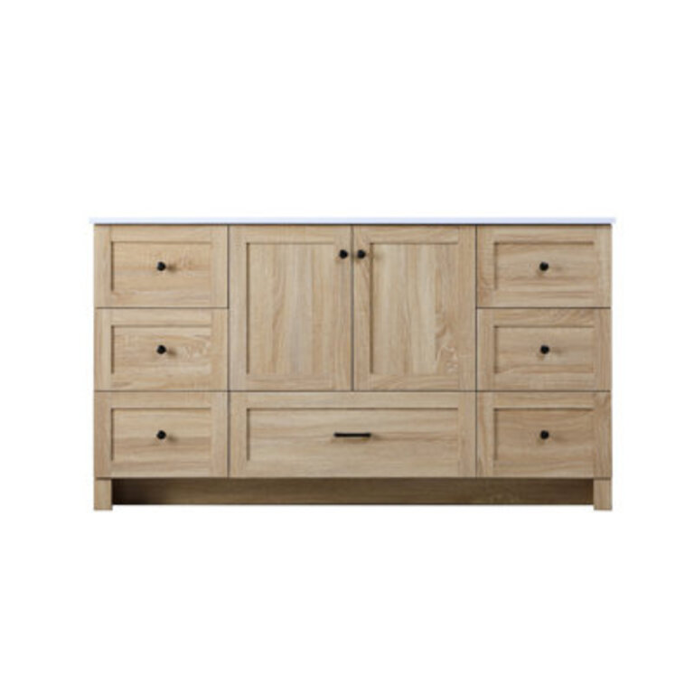 Soma 60 Inch Single Bathroom Vanity In Mango Wood