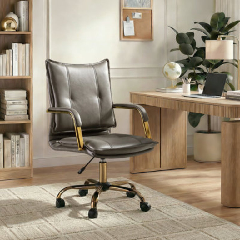 Lundgren Leather Office Chair
