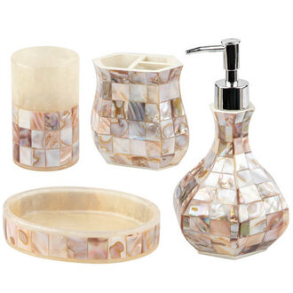 Milano Bathroom Accessory Set