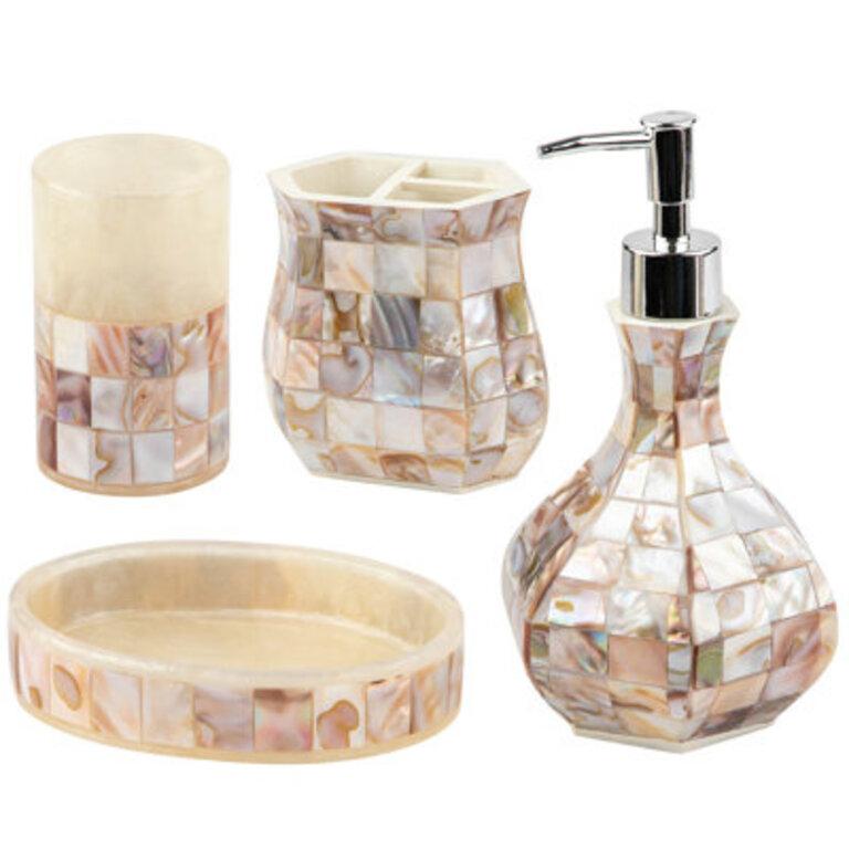 Milano Bathroom Accessory Set