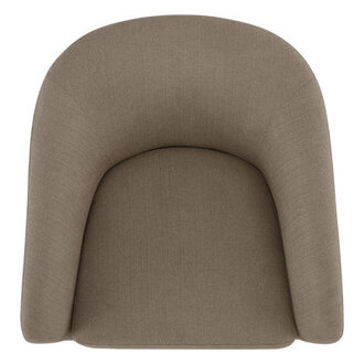 Bennett Upholstered Swivel Barrel Chair