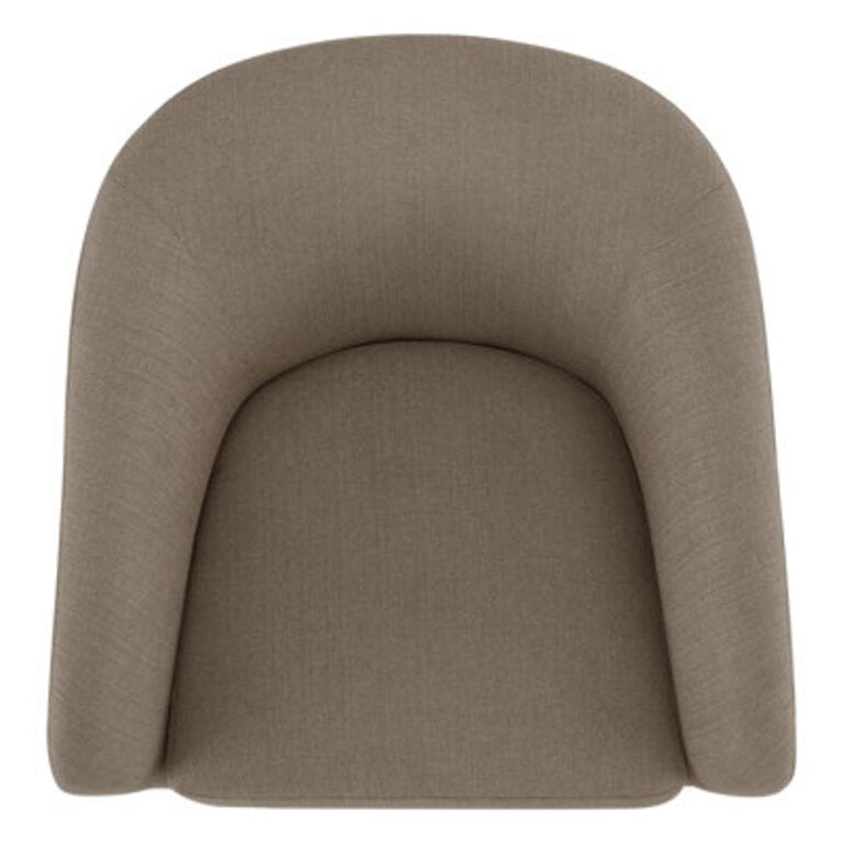 Bennett Upholstered Swivel Barrel Chair
