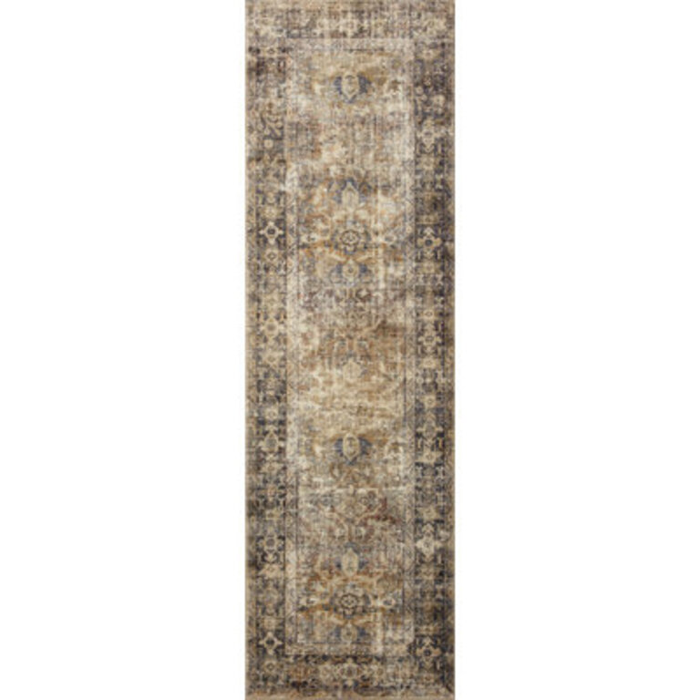 Amber Lewis x Loloi Morgan Sunset  Ink Area Rug