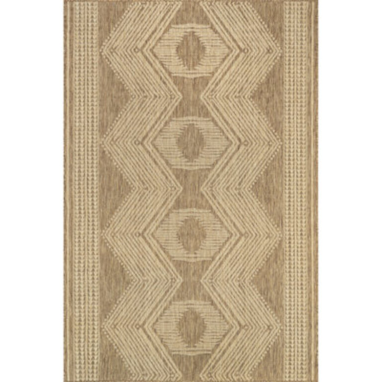 Geometric IndoorOutdoor Rug