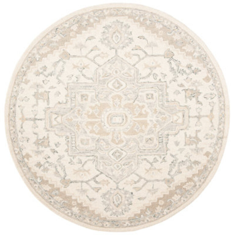 Barden Oriental Handmade Flatweave Wool Ivory/Beige Area Rug
