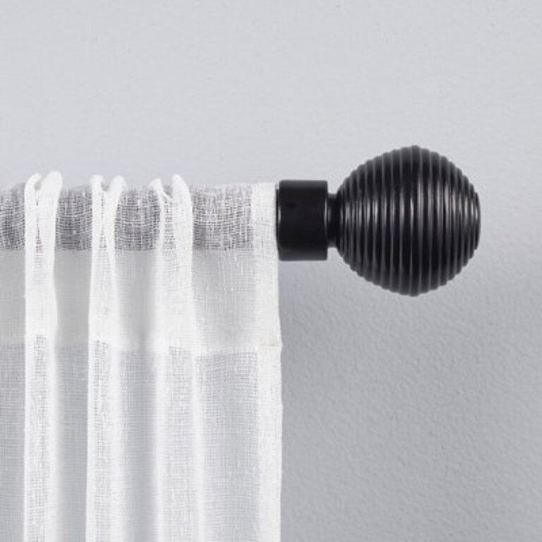 Grijalva Adjustable 1 Single Curtain Rod
