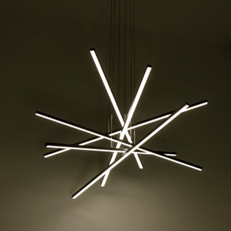 Renato 6-Light Modern Chandelier Kitchen Island pendant for Living Room Staircase Switch Dimmable
