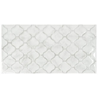 Set of 2 Gel Peel and Stick Mosaic Tiles
