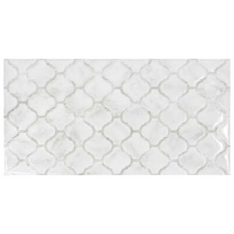 Set of 2 Gel Peel and Stick Mosaic Tiles