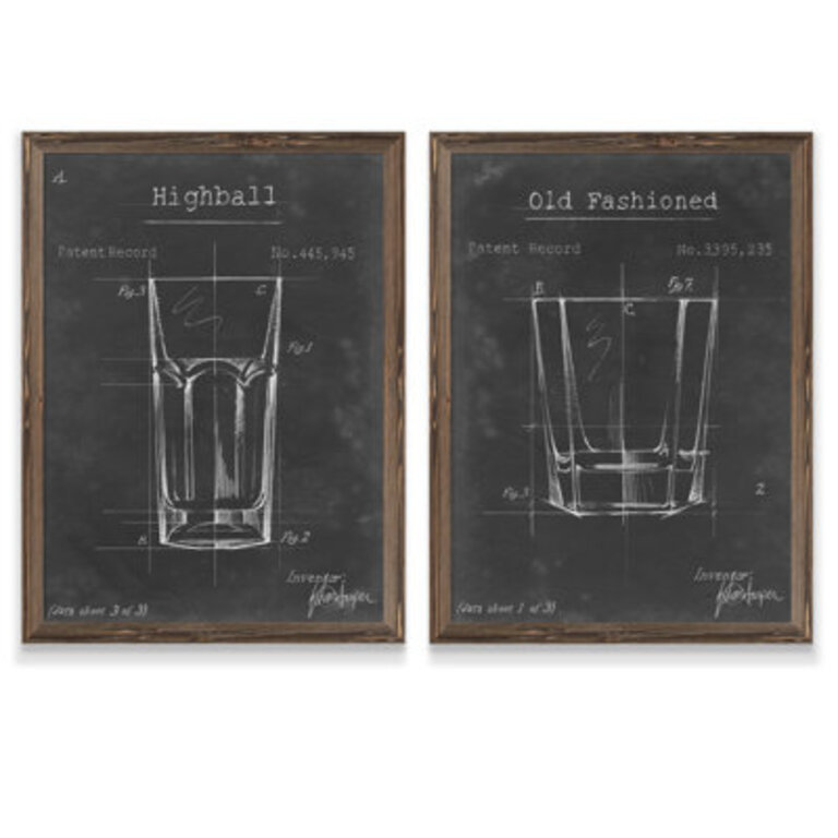 Barware Blueprint I  by Antonyus Bunjamin Abe 2 - Pieces