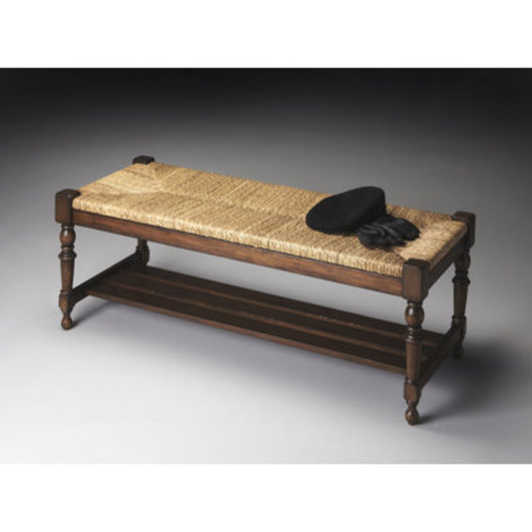 Shaylee Wicker Storage Bench